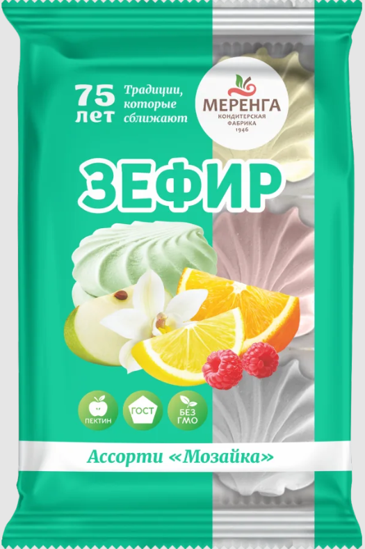  Меренга Зефир Мозайка, 270г  в Дмитрове