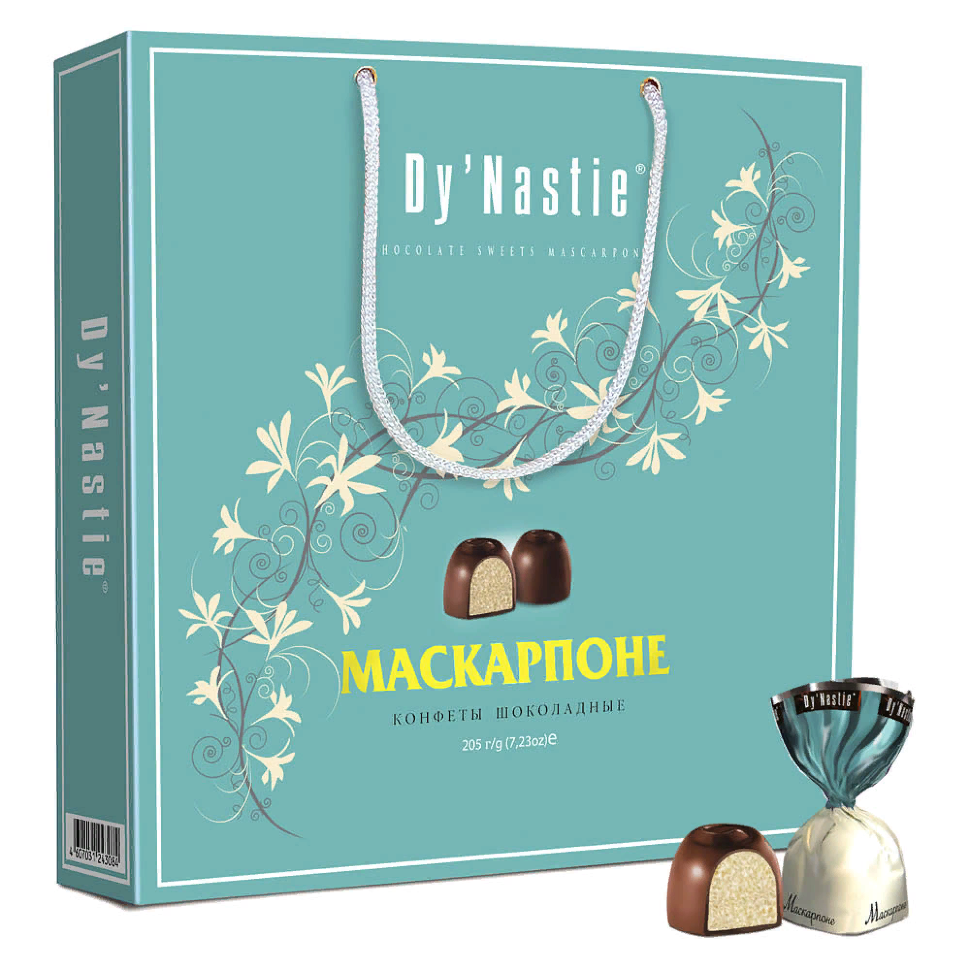  Династия Сумка 170г Конфеты "Маскапроне" в Дмитрове