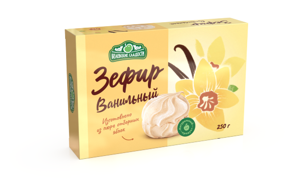№2 Зефир белевский "Ванильный" 250г в Дмитрове
